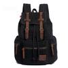 European and American Retro Men's Backpack New Canvas Shoulders Bag Outdoor Travel Computer Bag Student Schoolbags for Boy Father's Day Gift