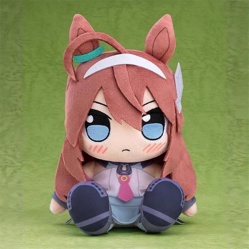 Uma Musume Plüschtier Anime Kuscheltier Niedliches Pferde-Mädchen Sammlerspielzeug Für Kinder Und Fans Schlafzimmer Schreibtisch Dekoration Geschenk Weihnachten Geburtstag