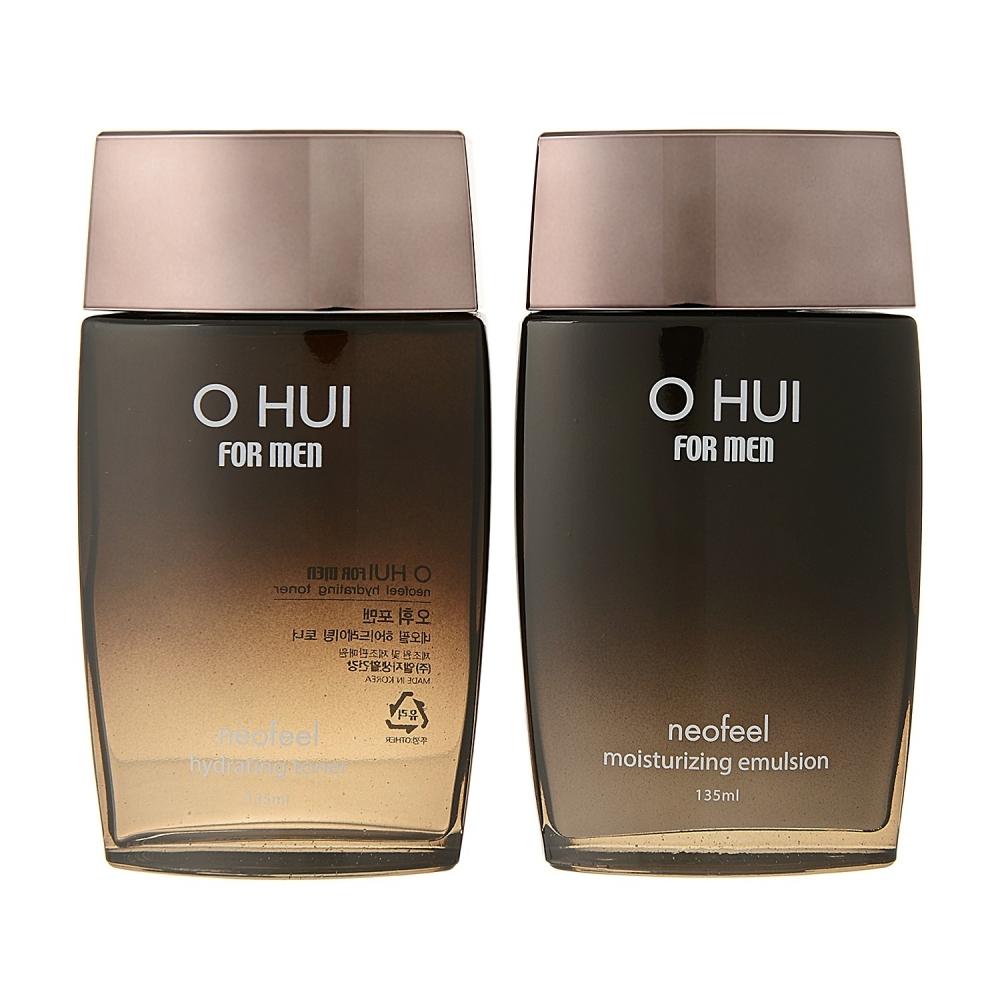 Ohui For Men Neo Peel Hydrating Toner   Moisturizing Emulsion Special Set