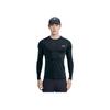 Li Ning Fitness Sports Long Sleeve Breathable Quick Dry Training Shirt Cycling Men tops Black AUDSB43
