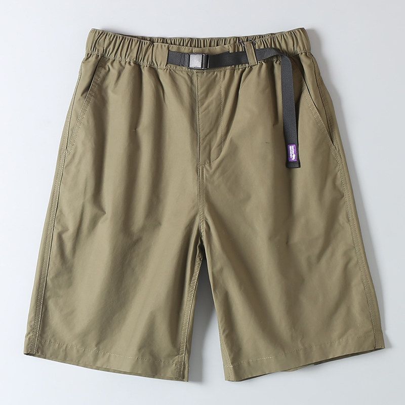 Japanese Retro Mountain-Style Outdoor Purple Label Work Shorts American Casual Men's Summer Loose Straight Five-Point Shorts