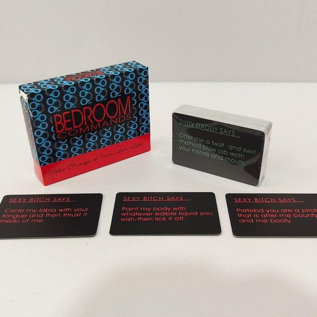 Paar Kartenspiel Erwachsene Spaß Strategisch Sex Befehlskarten Englisch Schlafzimmer Party Spielkarten Für Paare Romantische Erfahrung