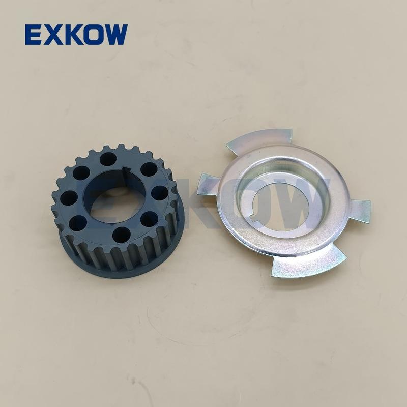 Crankshaft Drive Sprocket & Angle Sensing Blade MD164831+MD348238 for Mitsubishi Pajero V24 V44 V64 L200 K64T K74T Nativa K94W