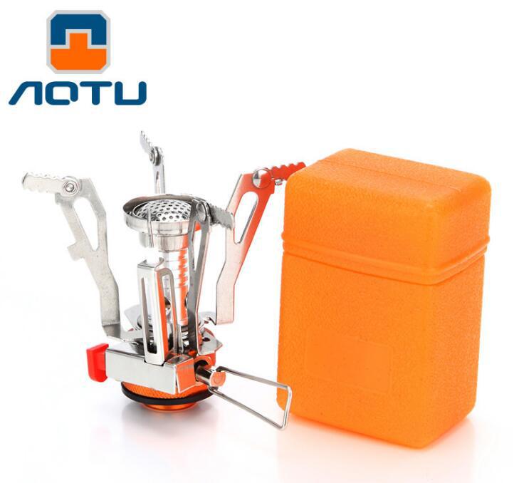 

Portable Mini Stove Head with Electronic Ignition for Camping and Picnics