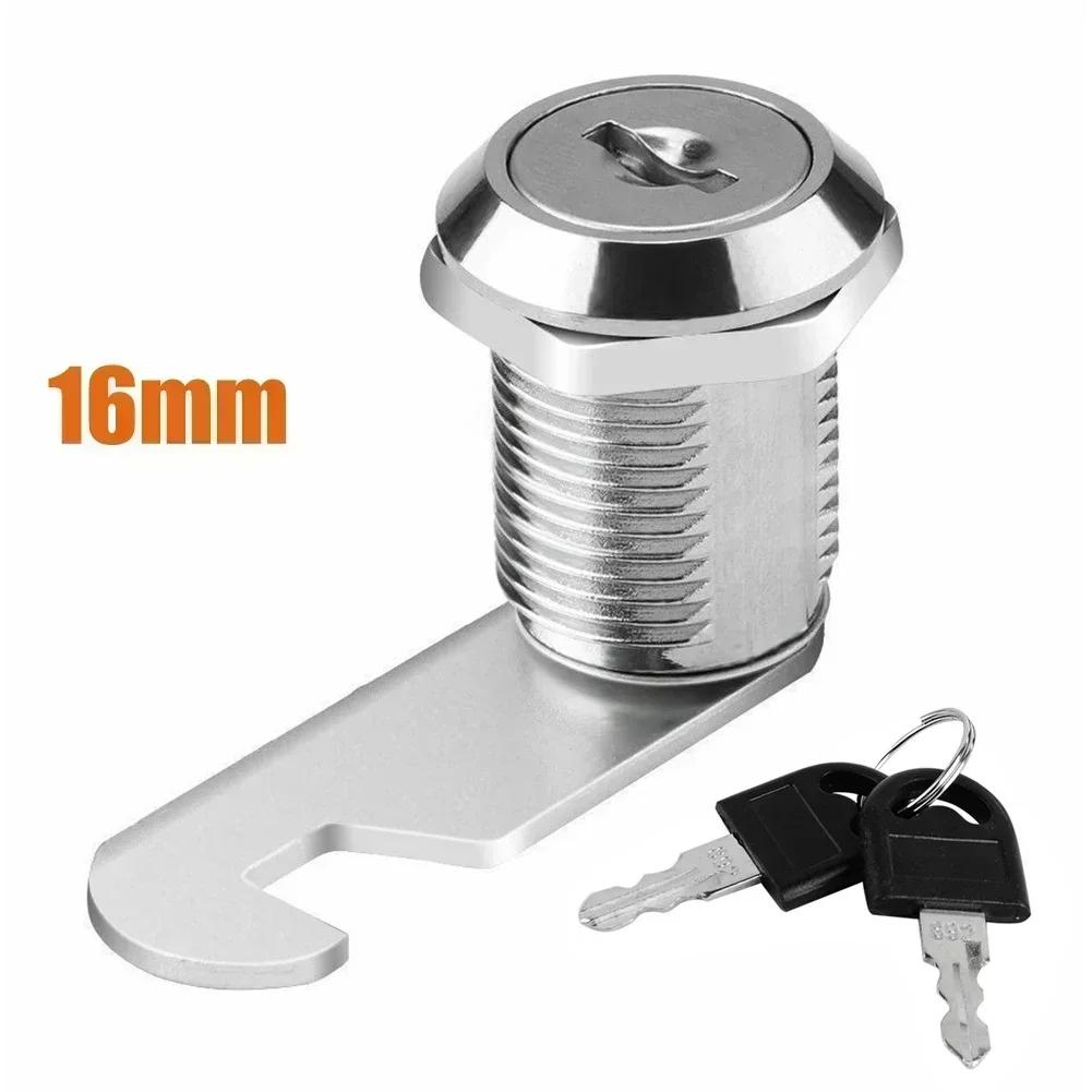 1PC 16/20/25/30mm Lock Set With 2 Key Door Drawer Cabinet Mail Box Locker Lock Door Drawer Locker Cupboard Hardware