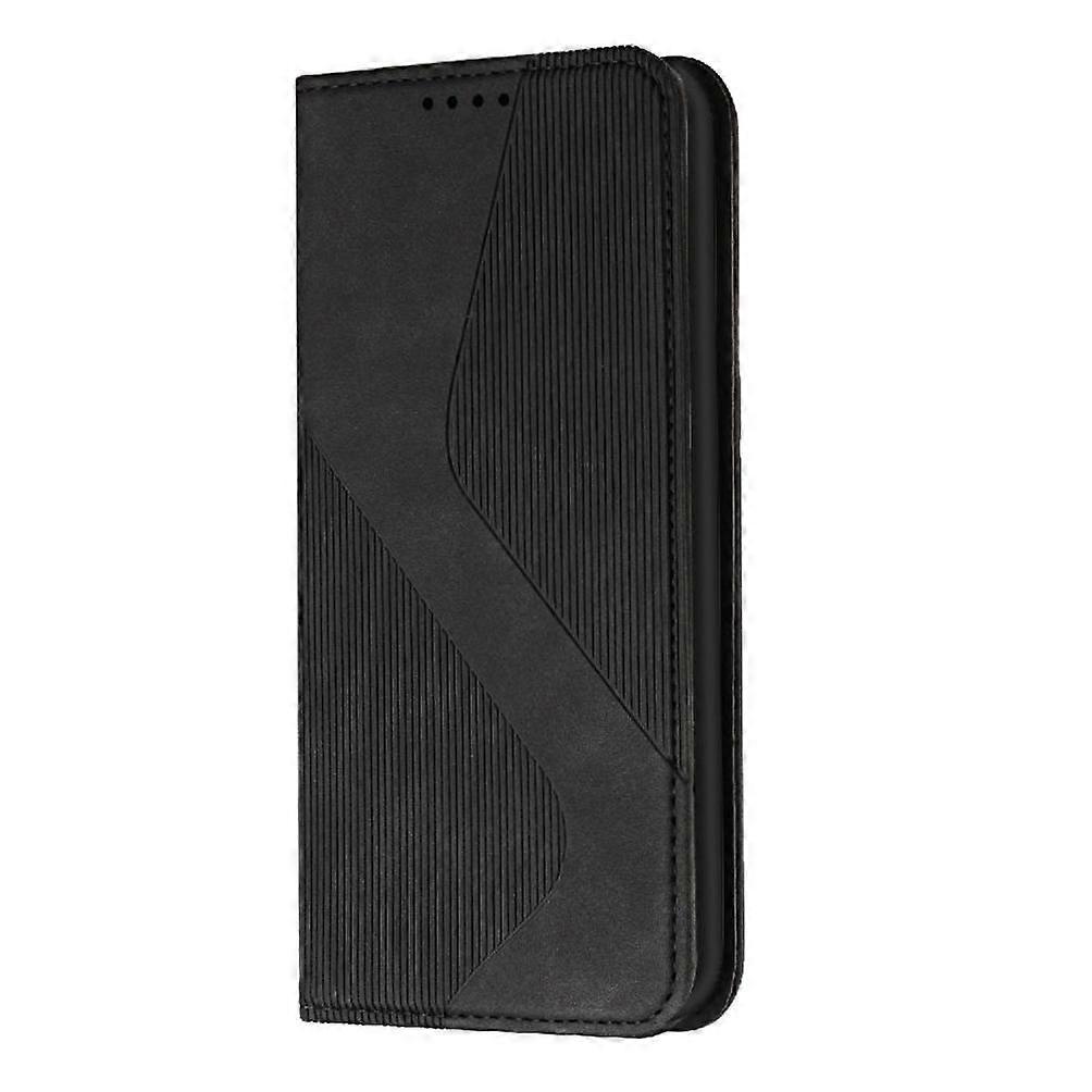 for iPhone 15 Slim PU Leather Wallet Magnetic Closure Case with Card Slots Kickstand Flip Shockproof Stand Phone Cover