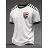2026 Neues Herren Irak 3D Gedrucktes Fußballtrikot T-Shirt Geeignet für Tägliches und Trainings-Wear Schnelltrocknendes Sweatshirt