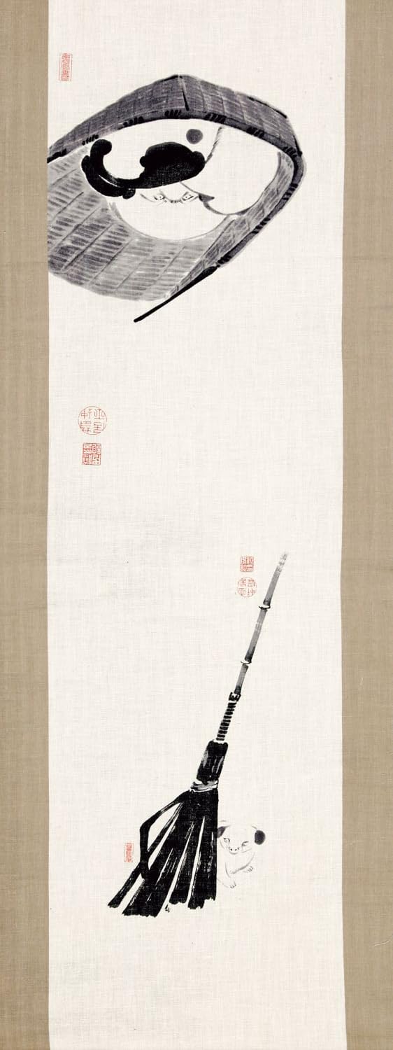 

Yamamoto Jin Shoten Hand Double Gauze Hand Puppy by Jakuchu Ukiyo-e Towel, Towel, [5017] белый