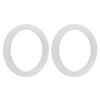 2Pcs Coffee Machine Sealing Ring Silicone Steam Ring Group Head Gasket Replacement for EC685 EC680 EC850 EC860 Coffee