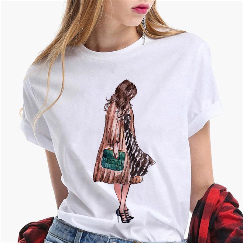 

Новинка 2021 года. Эстетическая мода. Принт на футболке. Белая футболка. Летние футболки с коротким рукавом. Футболка в стиле хипстер. XS