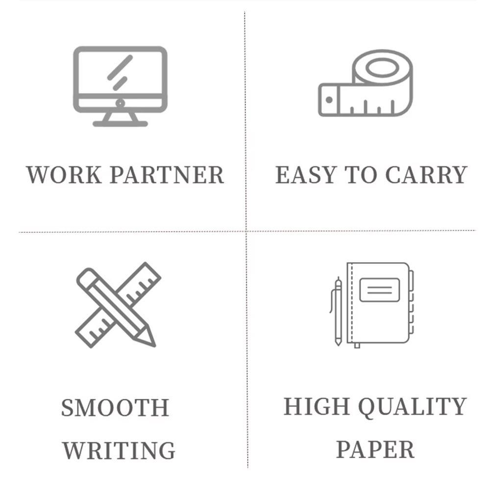 Square Weekly Planner Notepad Thick Portable Pocket Memo A7 Mini Notebook  Planner Agenda Note Book