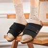 Indoor Fashion Arch Support Mules Half Slippers Women Soft Non-Slip Flat Slides Summer Lightweight Cork Footbed Clogs Ladies