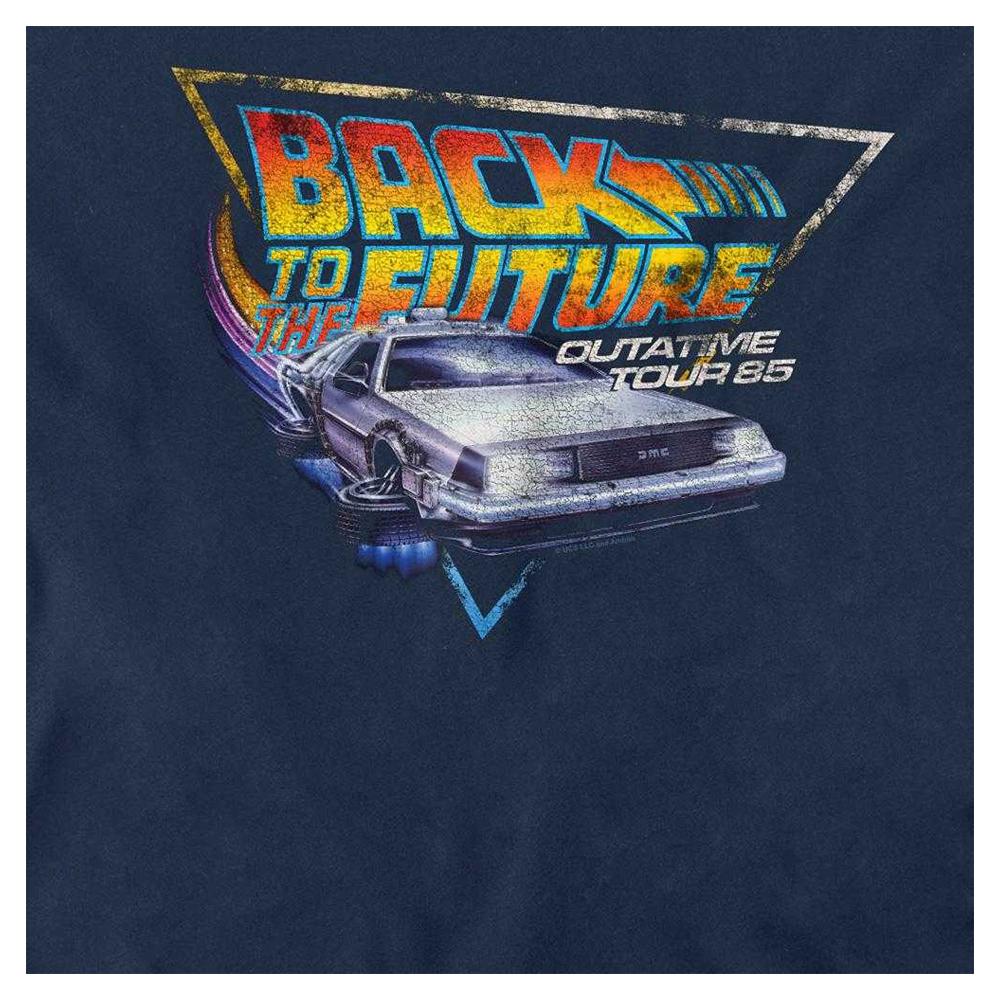 Back To The Future Unisex Adult Tour T-Shirt