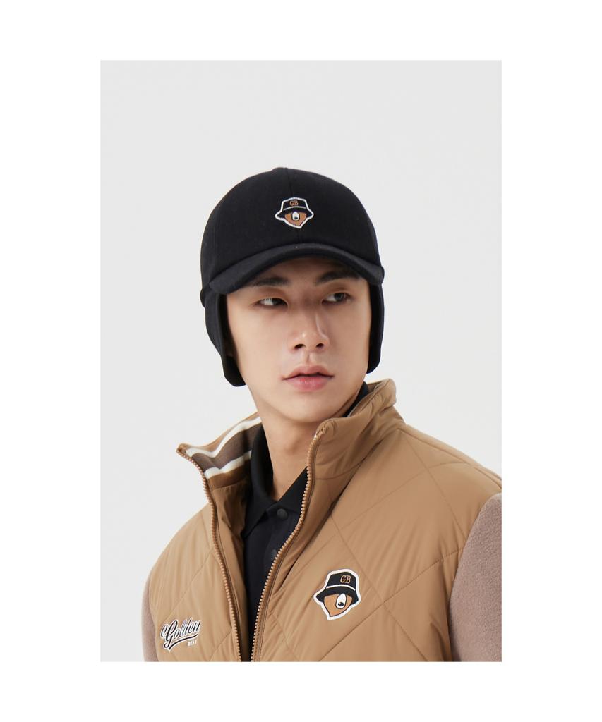 Goldeunbeeo Earflap Ball Cap G6Rax26111Bkx