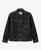 Mindbridge [Set] Black Raw Denim Single-Pleat Set-Up