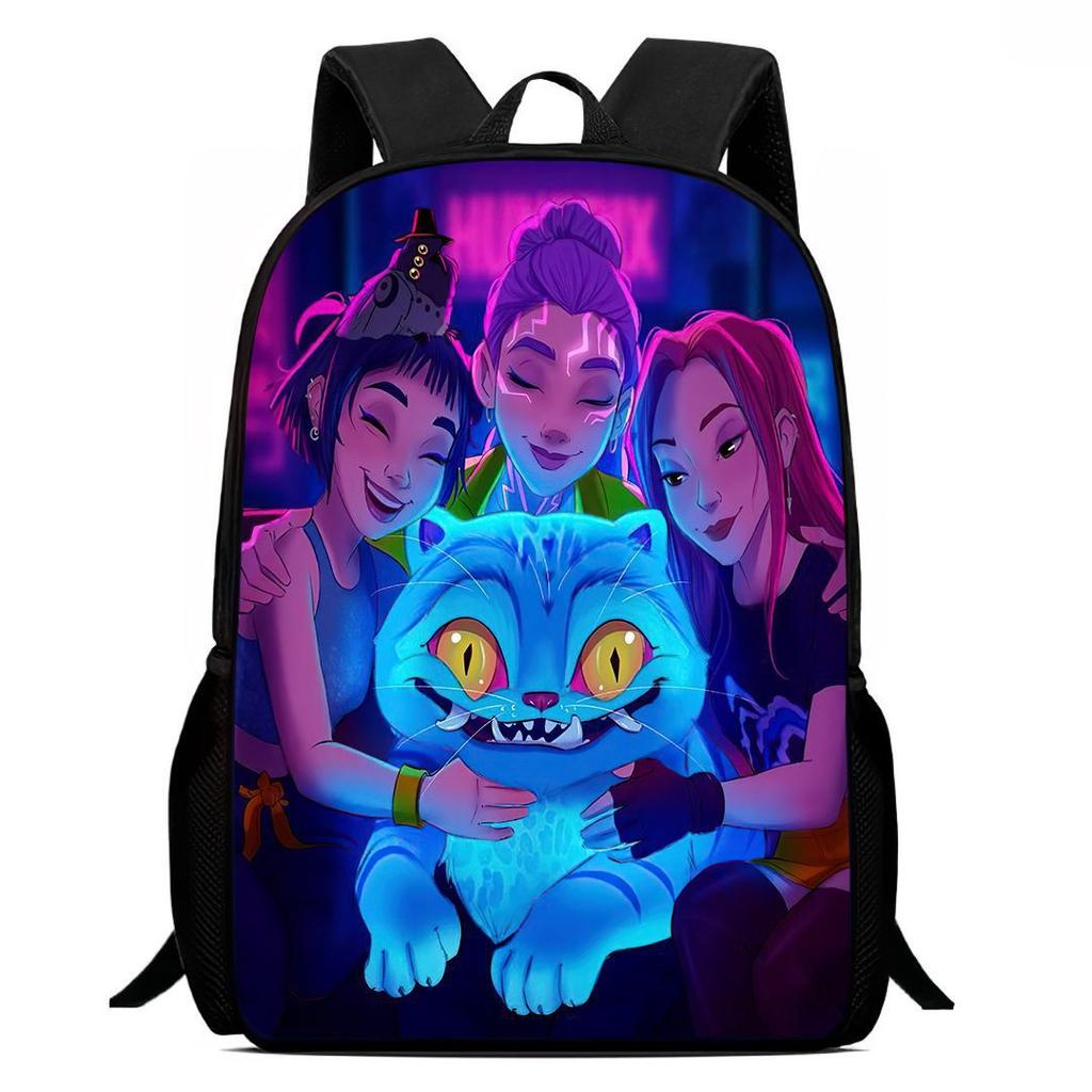 Kpop Witch Hunter Group Schoolbag High Definition Printing Casual Light Backpack Primary School