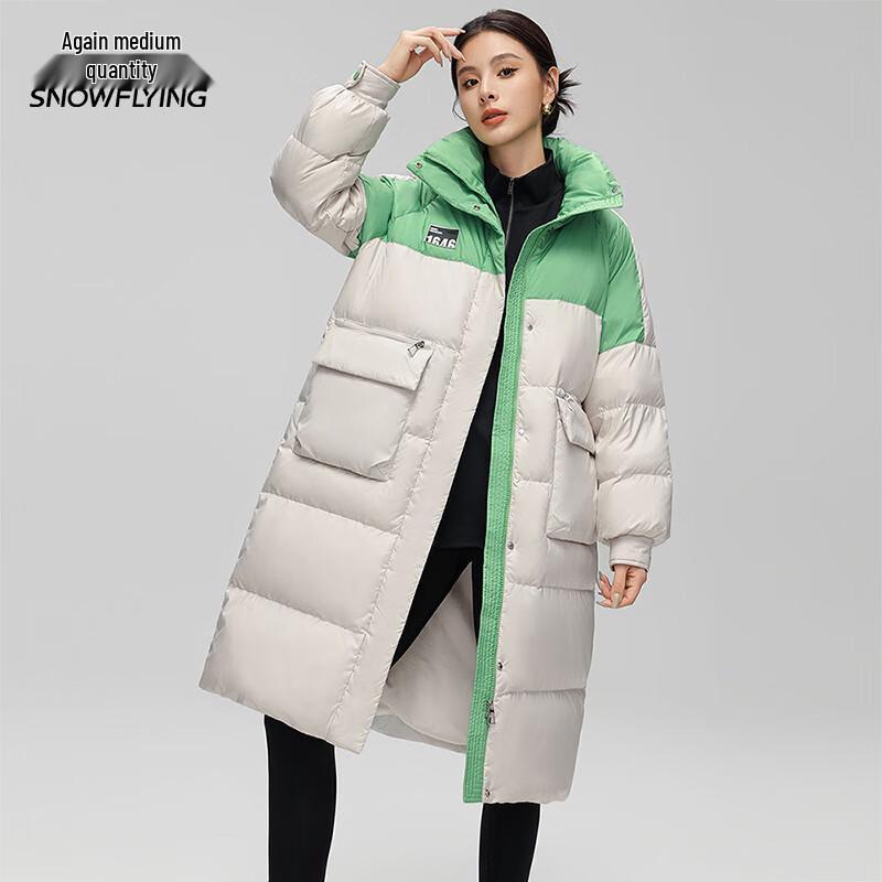 Xuezongfei Women's Long Winter Down Jacket