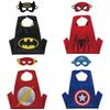 Marvel Anime Costume Cosplay Superhero Cloak And Mask Set For Kids Halloween Party