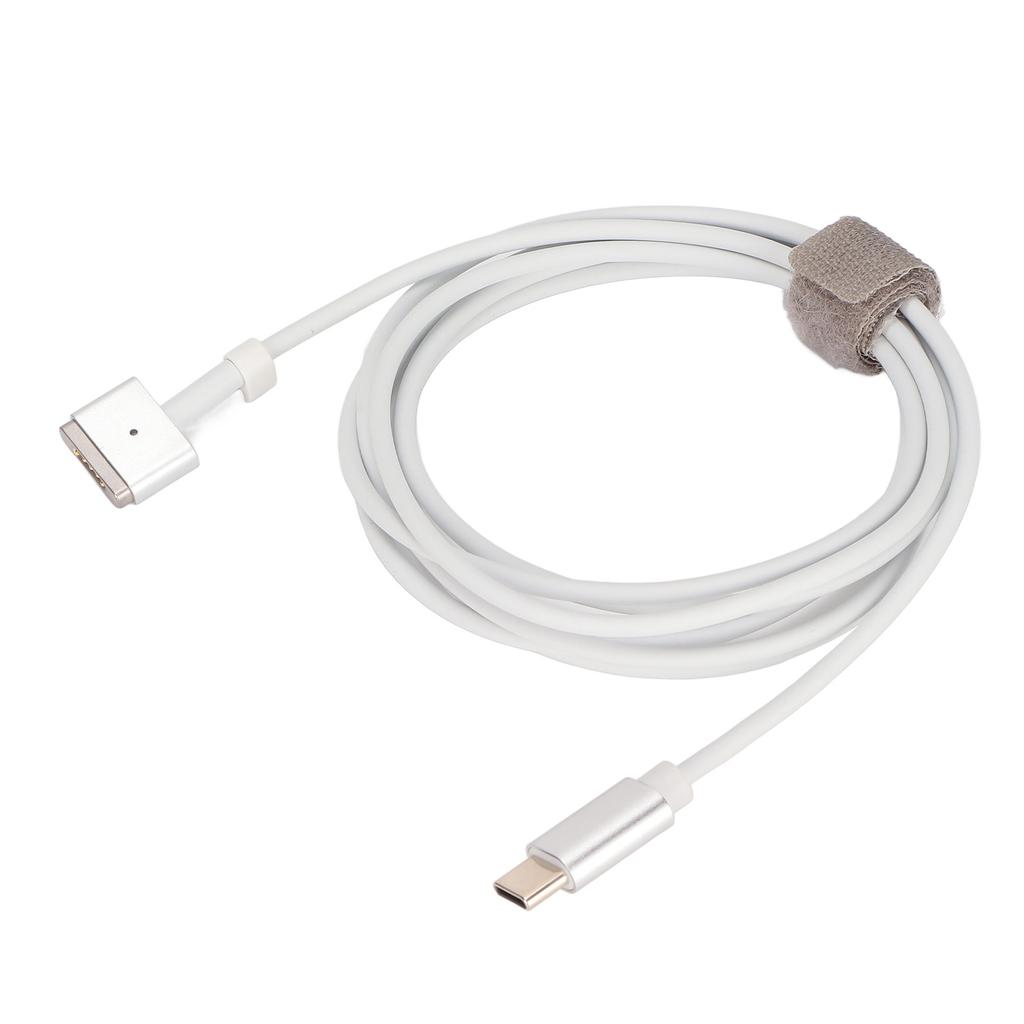 Type C To Magnetic T for Macbook Type C Male To for Magsafe 2 45W PD Fast Charge PVC Charging