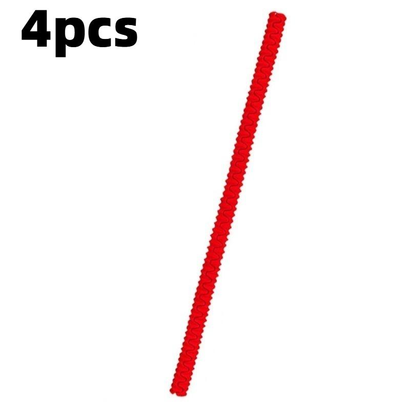 Silicone Heat Insulation Strip Sleeve High Temperature Resistance Guard sleeve Kitchen Baking Tool Microwave Oven