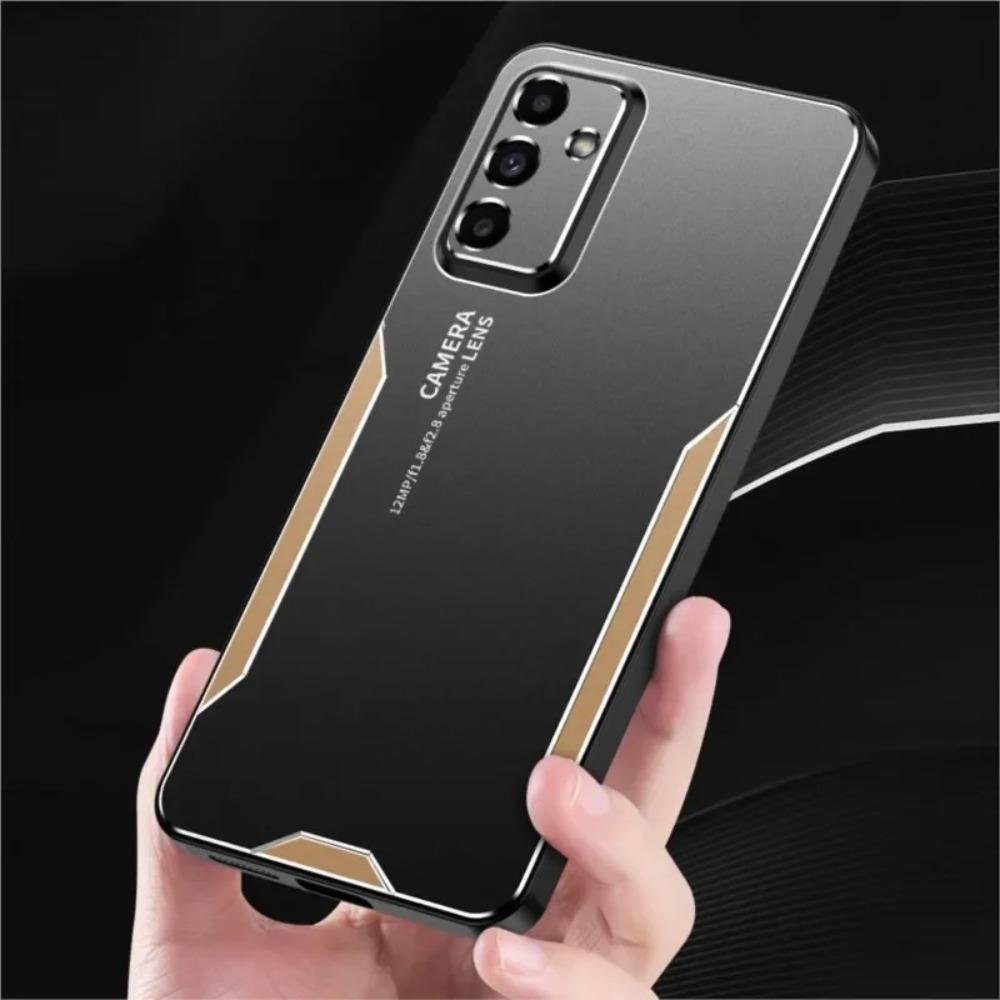 Luxury Aluminum Alloy Metal Matte Case For Samsung S26 S25 Edge S24/23 Ultra Plus FE A57/37/27/17/07/56/36/26/16/06 Phone Cover