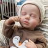 19 Inch Bebe Reborn Dolls Silicone Full Body Realistic Sleeping Doll Baby Toys For Girl Children's Day Birthday Gifts