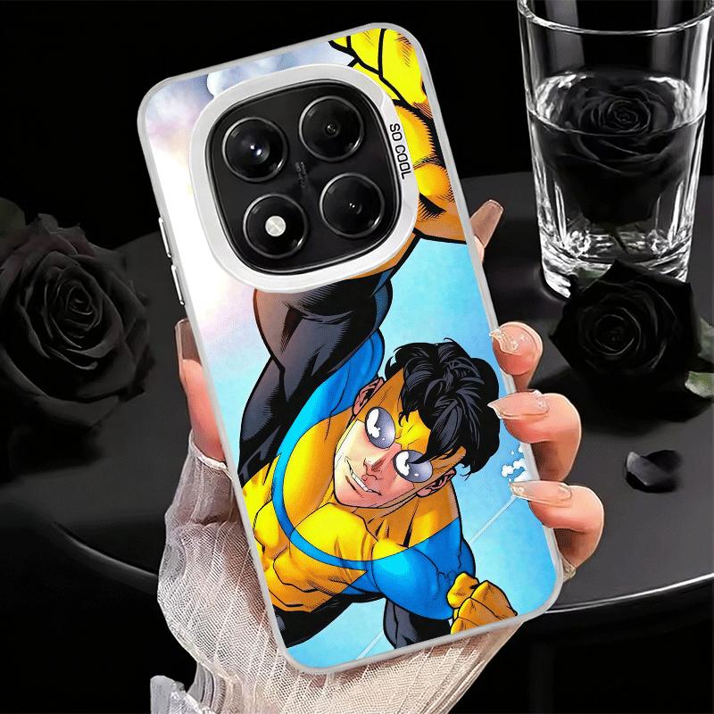 I-Invincible Anime Soft Phone Case for Xiaomi Redmi Note 13 14 15 Pro Plus 12S 12 11S 11 11T 10S 10 Shockproof Cover Back Shell