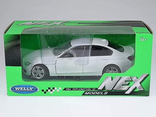 WELLY 1/24 scale BMW F30 335i White / Diecast Model Car, Finished Product, 24039W WT