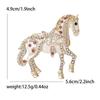 New Alloy Brooch High-end Niche Women's Peony High-end Pin Coat Suit High-end Versatile Brooch