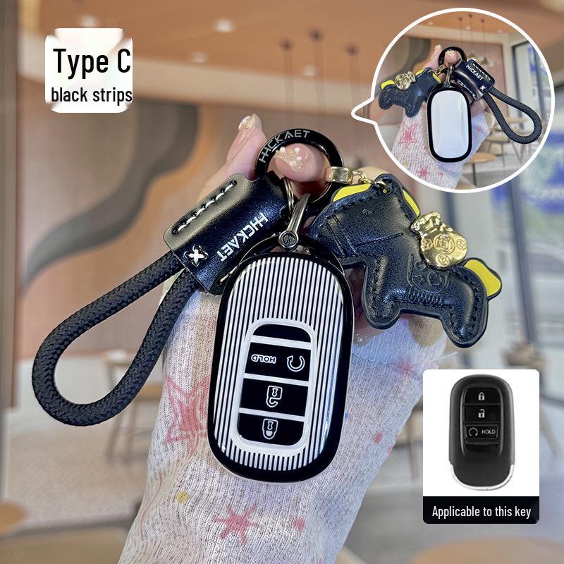 Honda Odyssey Smart Key Shell Protective TPU Cover - Model KR5V2X V41