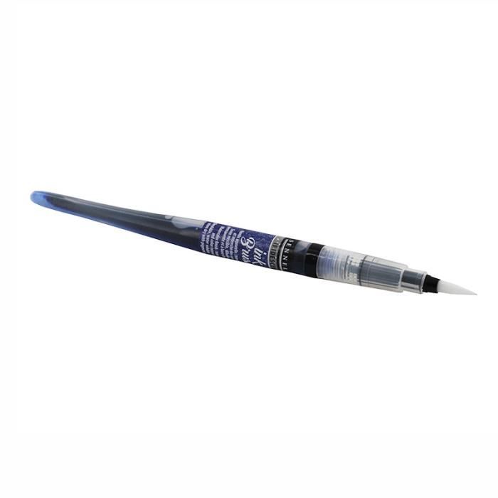 Pinceau à réservoir - Sennelier - Ink Brush - Bleu Outremer - Fibres synthétiques