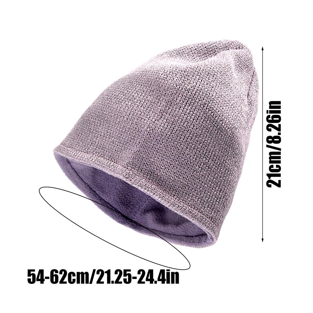 

Reflective Knit Hat Winter Knit Beanie Hat Safety Beanie For Outdoor High Visibility Fishing Hat Snow Hat For Women And Men сірий колір