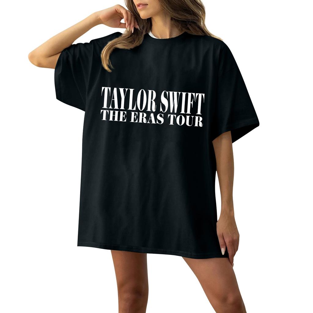 Women's Casual Loose Fit Graphic Print Pullover Short Sleeve Crew Neck T-Shirt Comfortable Everyday Wear