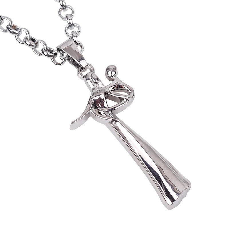 JMXD-Accessories Men's Boutique Necklace Owl Musical Instrument Guitar Animal Commodity Styling Personalized Jewelry