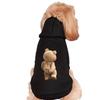 Winter Fleece Warm Pet Dog Clothes Cute Cartoon Bear Dog Hoodie For Small Dogs Pullovers Puppy Costumes Chihuahua Hug