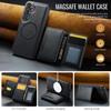 MAGKING K2 Series For Samsung Galaxy S26 / S26 Pro Magnetic Case PC + TPU + PU Phone Cover with RFID Blocking Wallet