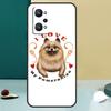 Pomeranian Watercolor Dog For Realme 13 12 10 11 14 Pro Plus GT 6 5 6T GT7 Pro C55 C53 C51 C21Y C25S C75 C67 C61 Case