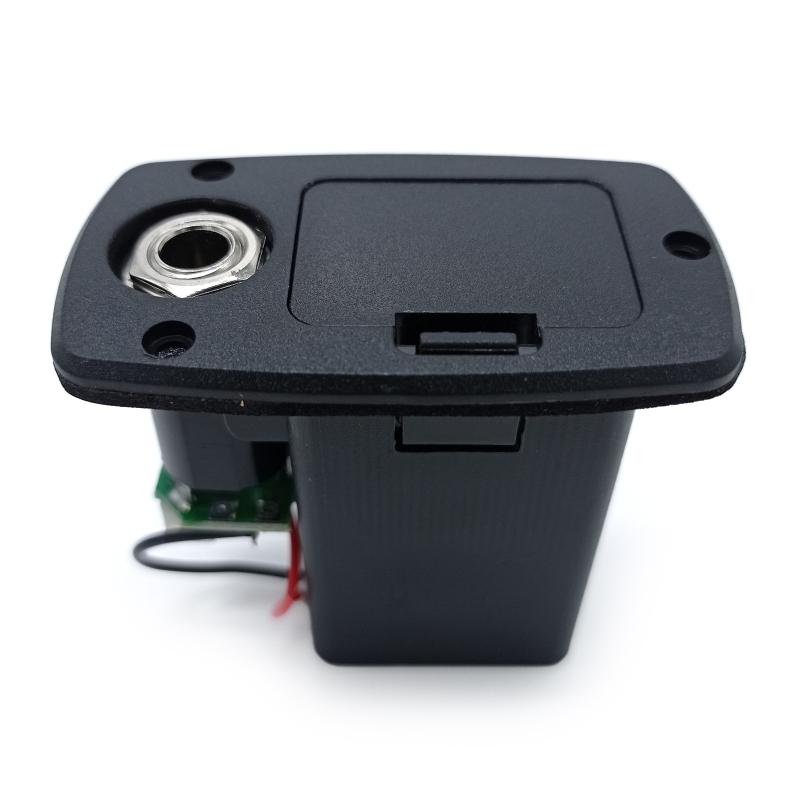 4 Band Preamp Equalizer Tuner Piezo Pick-up Acoustic Guitar Pickups Piezo Pickup with LCD Screen for Acoustic Guitars