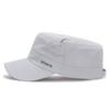 Summer Breathable Flat Cap for Men, Outdoor Sun Protection, Quick-drying Sports Baseball Cap