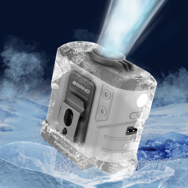 

Rechargeable Portable Mini Fan with Belt Clip for Outdoor Cooling Belt Clip Fan (8000mAh)