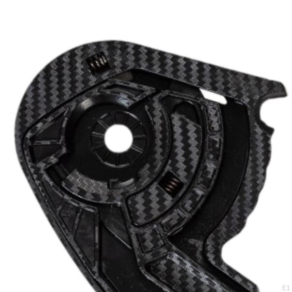 2Pcs Visor Base Plates Replacement Equipment Accessories Repair,Helmet Gear for Darken