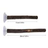 3pack Portable Parakeets Grinding Stick Training Toy Strong Suction Cup Bird for Small to Medium