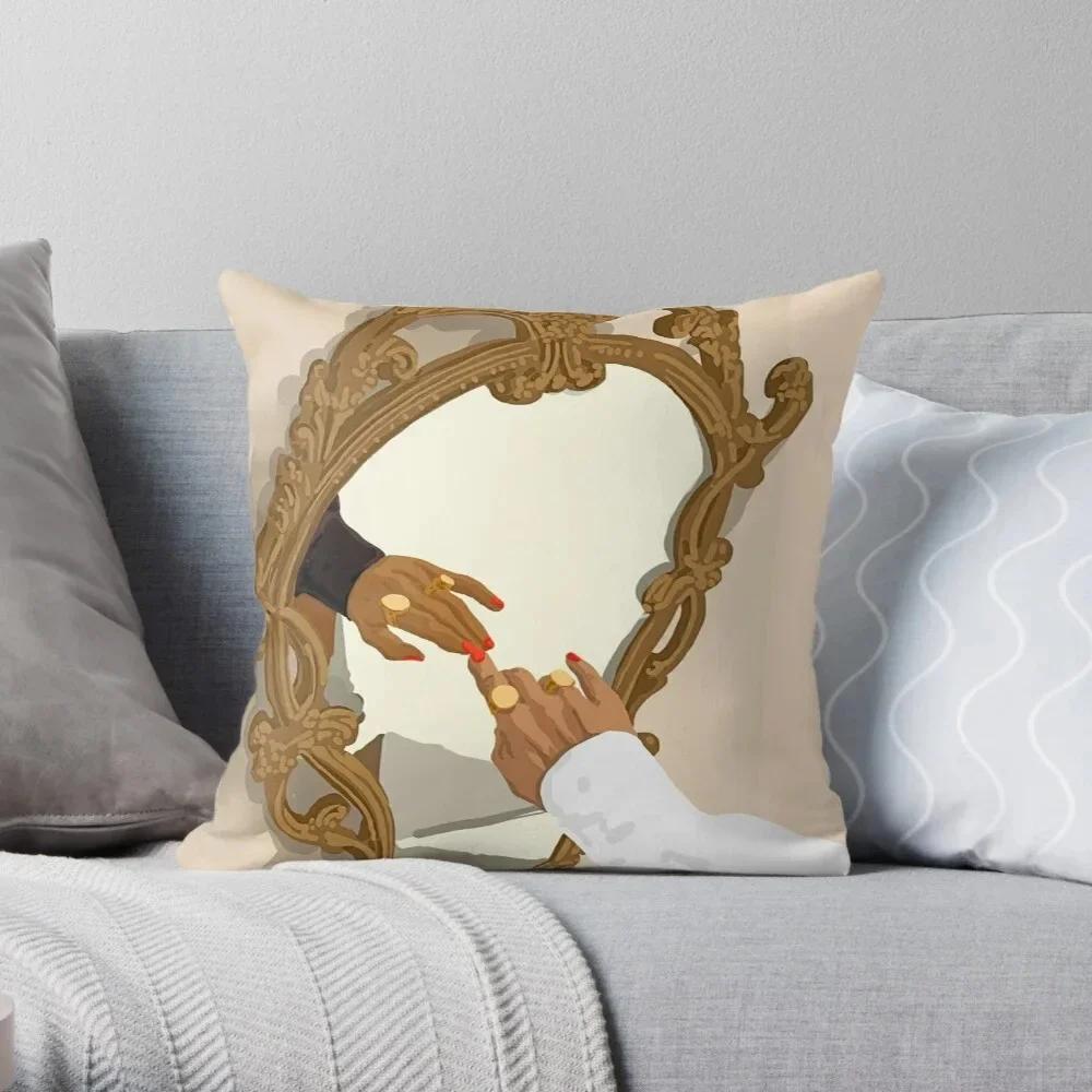 Office Decoration Cushion Cover Cartoon Character Style Life Scene Print Decoration Home Pillow Cover Square