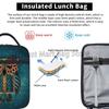 Owl Funny Lunch Bag Women Portable Lunch Box Insulated Cooler Reusable Bento Container Waterproof for Work School Travel Picnic