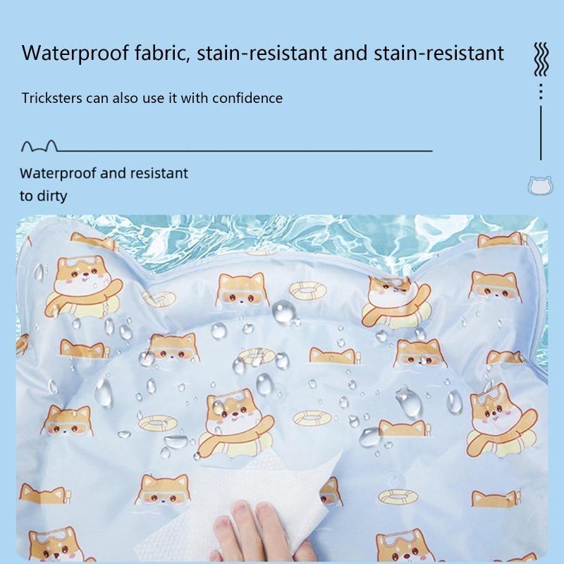 Cooling Mat for Cats Pet Summer Sleeping Pads No Need to Freeze or Refrigerate Easy to Clean for Indoors Outdoors Use
