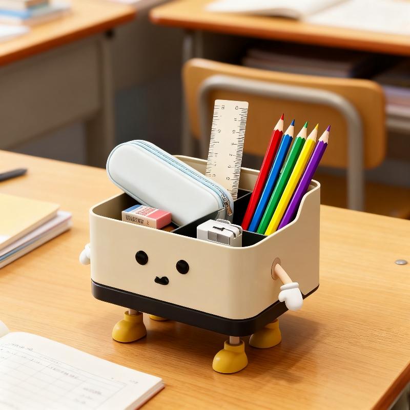 Desktop Storage Box Living Room Remote Control Miscellaneous Organizer Box Makeup Organizer Office Desk Stationery Organizer