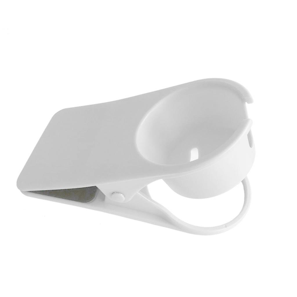 Desk Cup Holder Clip Space Saving Large Multifunctional Table Clamp Mug Stand for Beverage Bottle