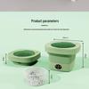 ZISIZ Mini Folding Underwear Washing Machine
