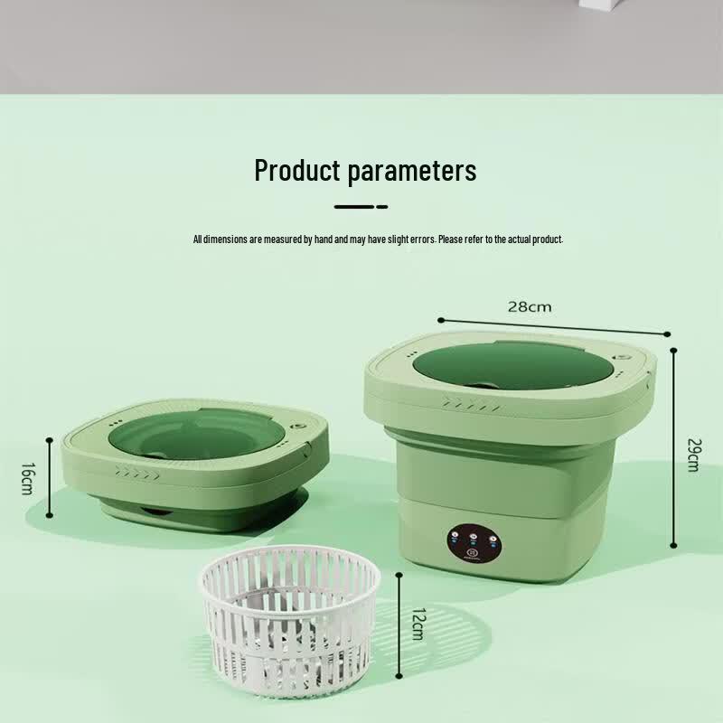 ZISIZ Mini Folding Underwear Washing Machine