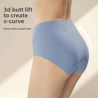 Plus Size Ladies Spring and Summer Light Plastic Belly 7A Antibacterial Breathable Bottom Non Scratch Briefs